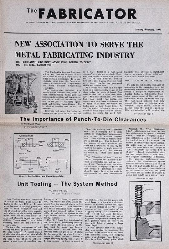Photo of first edition The Fabricator